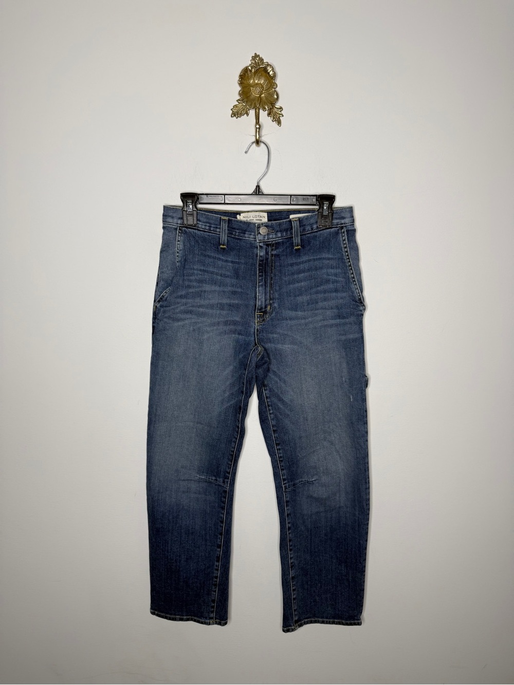 Nili Lotan Carpenter Jeans Classic Wash 25